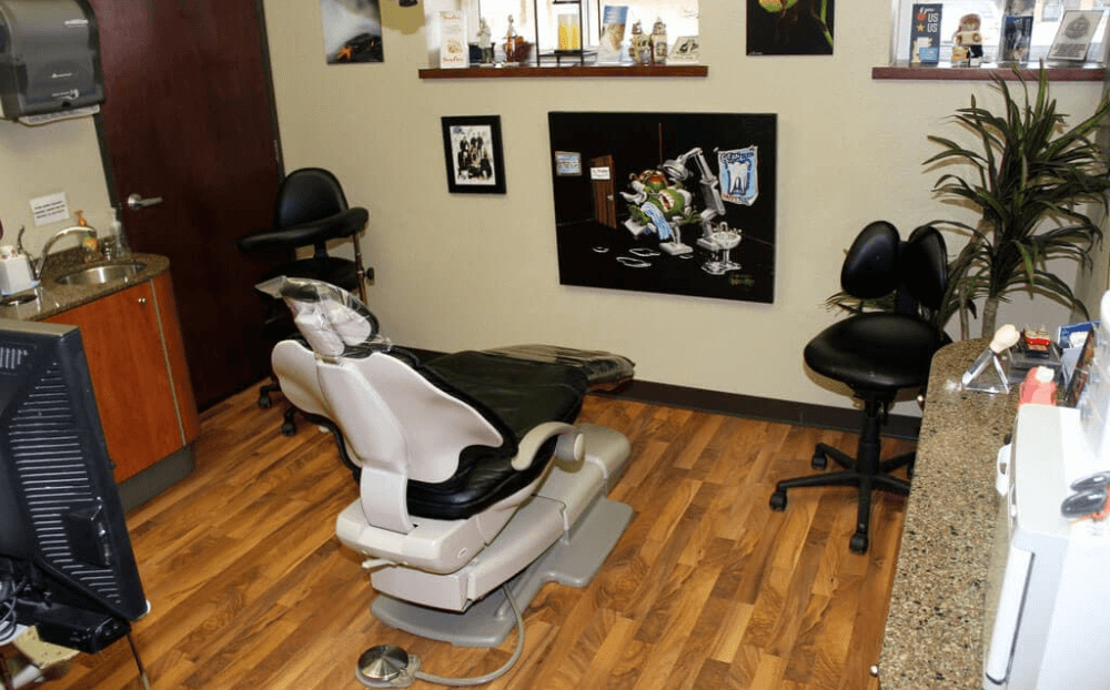 Dental exam room